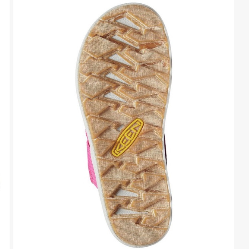SOLD NWT Keen Pink Peacock & Vapor Elle Arch Support Machine Washable Sandal - Picture 7 of 15